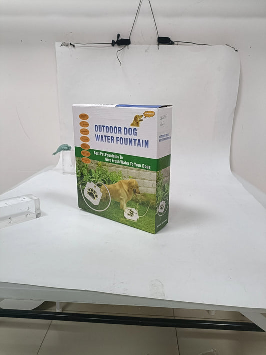 Step-On Outdoor Dog Water Fountain