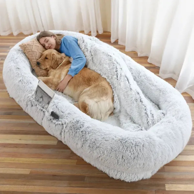 Human-Sized Dog Bed Cuddler