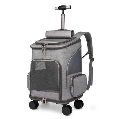 Large Capacity Portable Pet Backpack Adjustable Lightweight Breathable