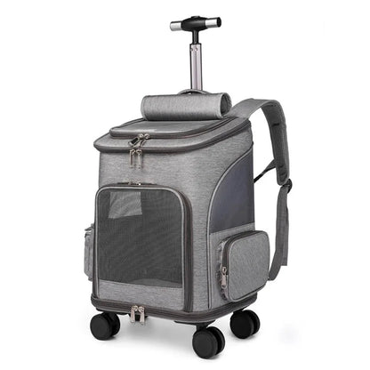 Large Capacity Portable Pet Backpack Adjustable Lightweight Breathable
