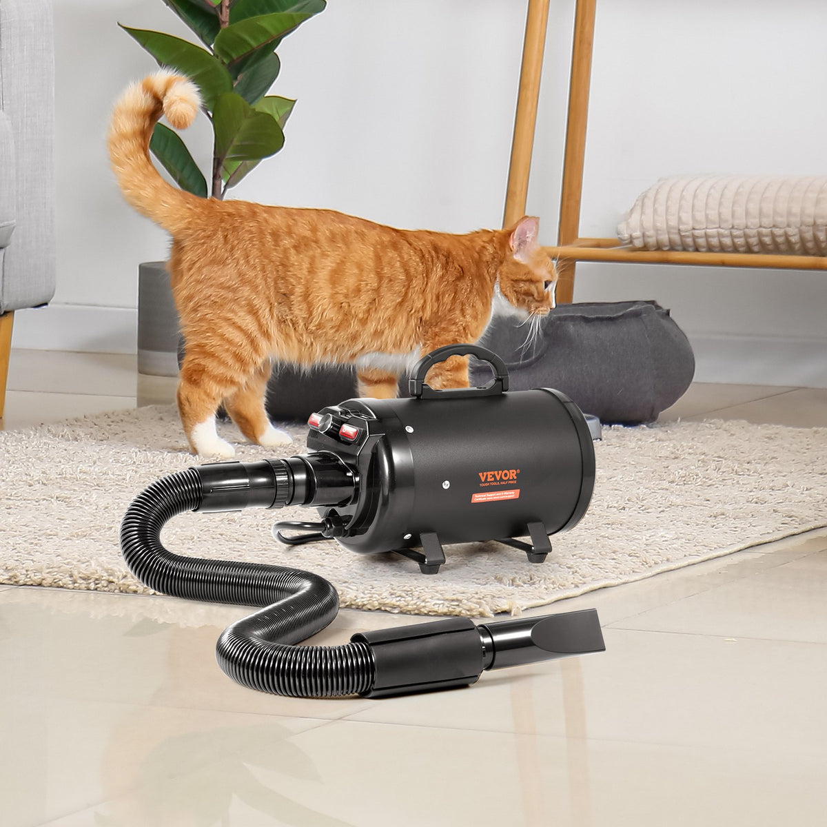 Dog Dryer, 2000W/2.7HP Dog Blow Dryer, Pet Grooming Dryer with