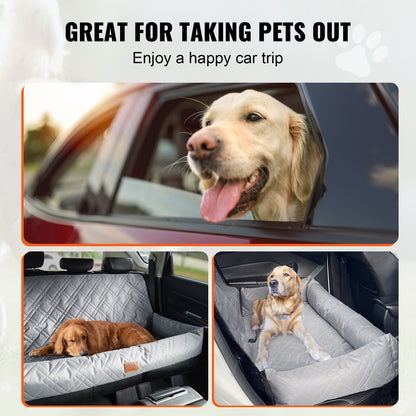 Dog Car Seat, Waterproof Dog Booster Seat for Car, Pet Car Seat with