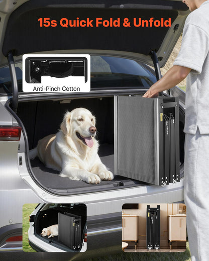 Dog Ramp for Cars, 180 x 43.2 cm, Folding Pet Ramps for Medium & Large